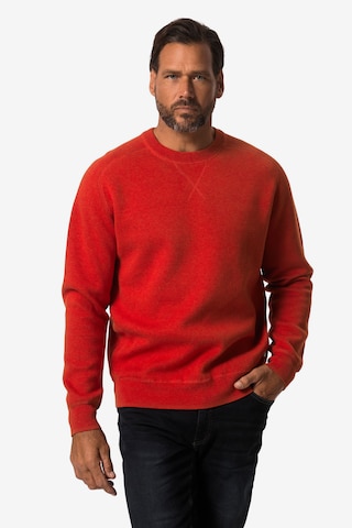 Pull-over JP1880 en rouge : devant