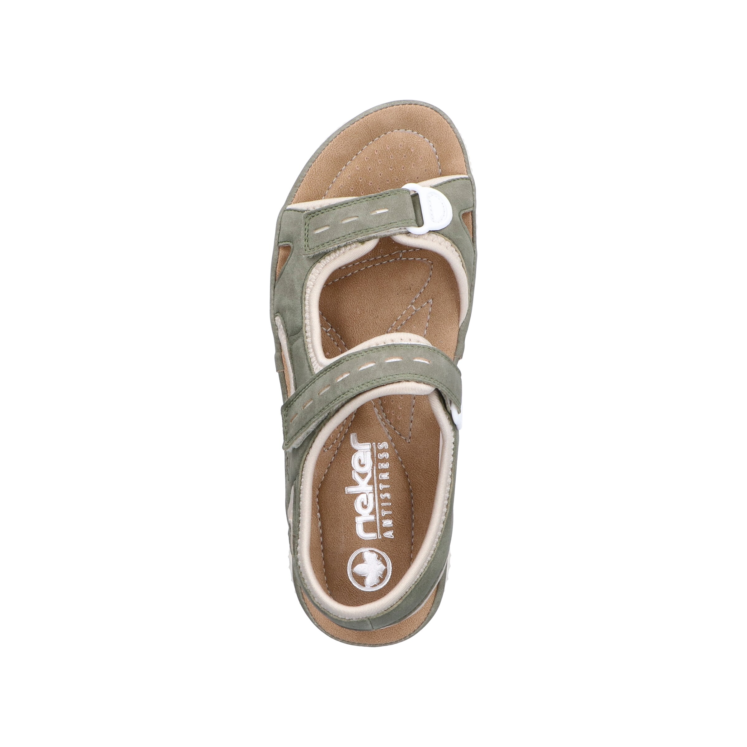 Rieker Trekingové sandále '64066' - Zelená