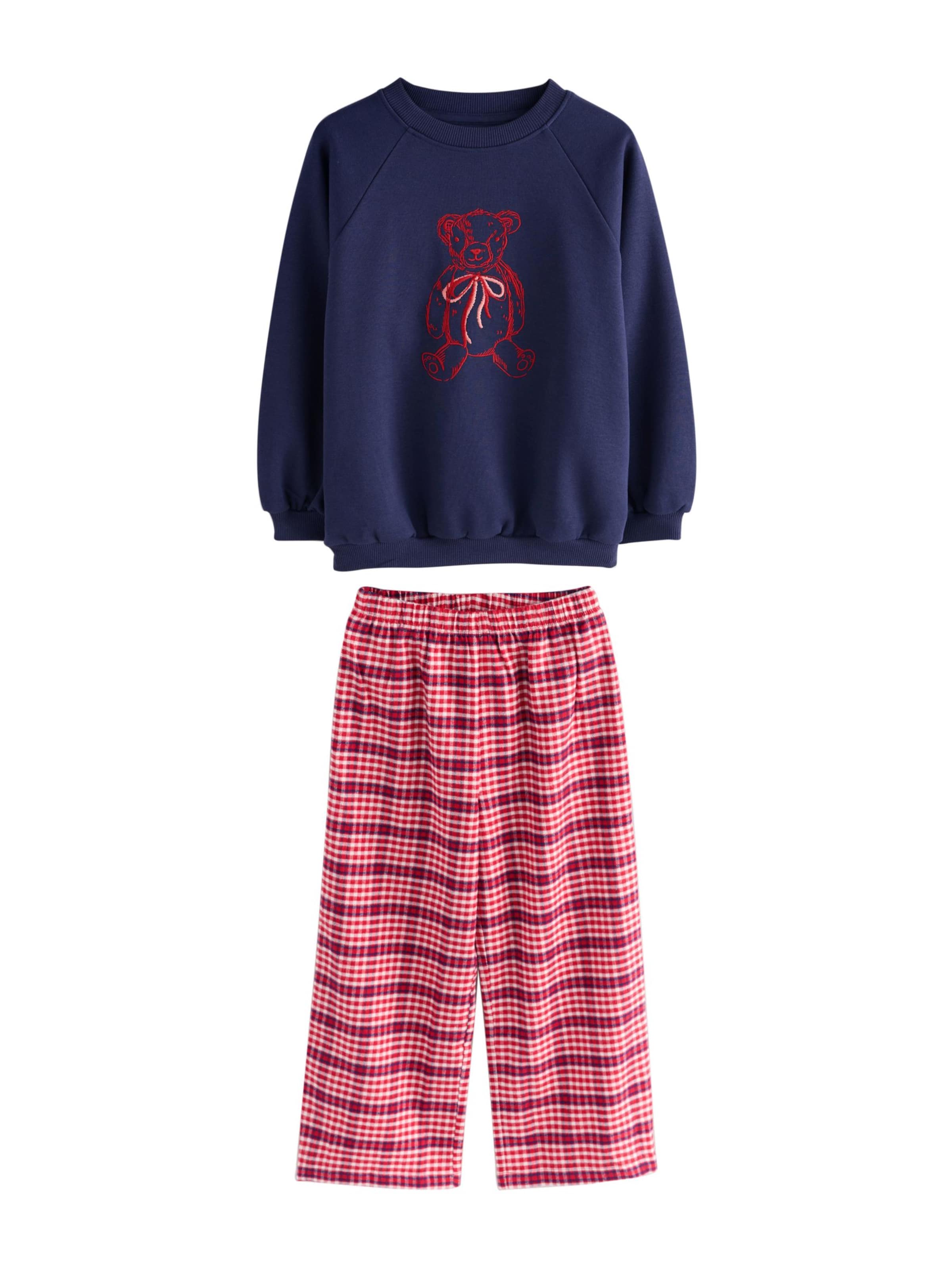 Next Πιτζάμα σε μπλε: μπροστά