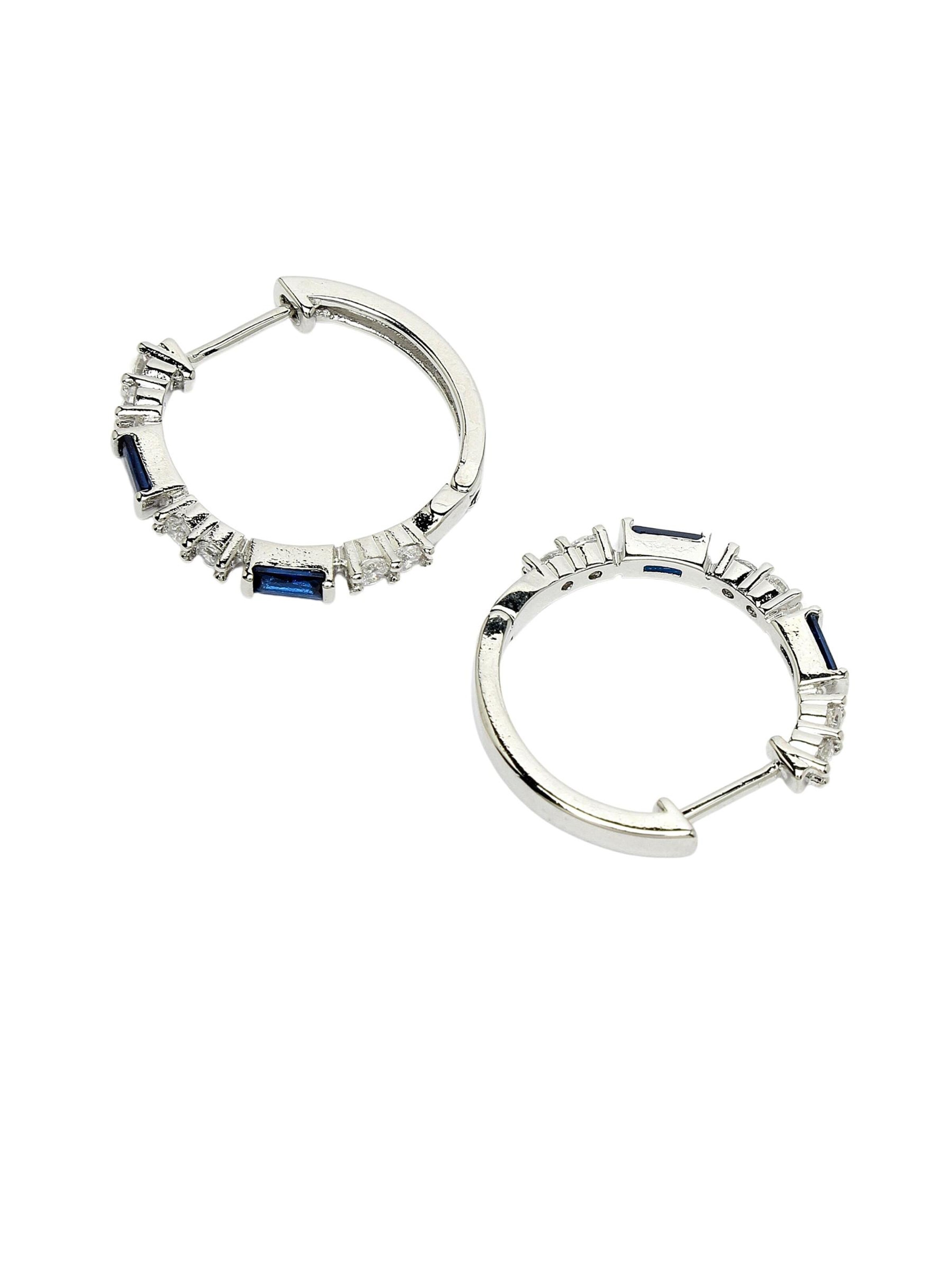 Boucles d'oreilles 'Wandata' AVANT-GARDE PARIS en bleu