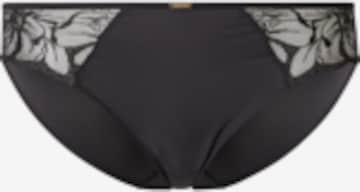 juoda Chantelle Marškinėliai Moteriškos kelnaitės 'FLEURS': priekis