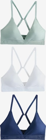 mėlyna Next Marškinėliai Liemenėlė: priekis