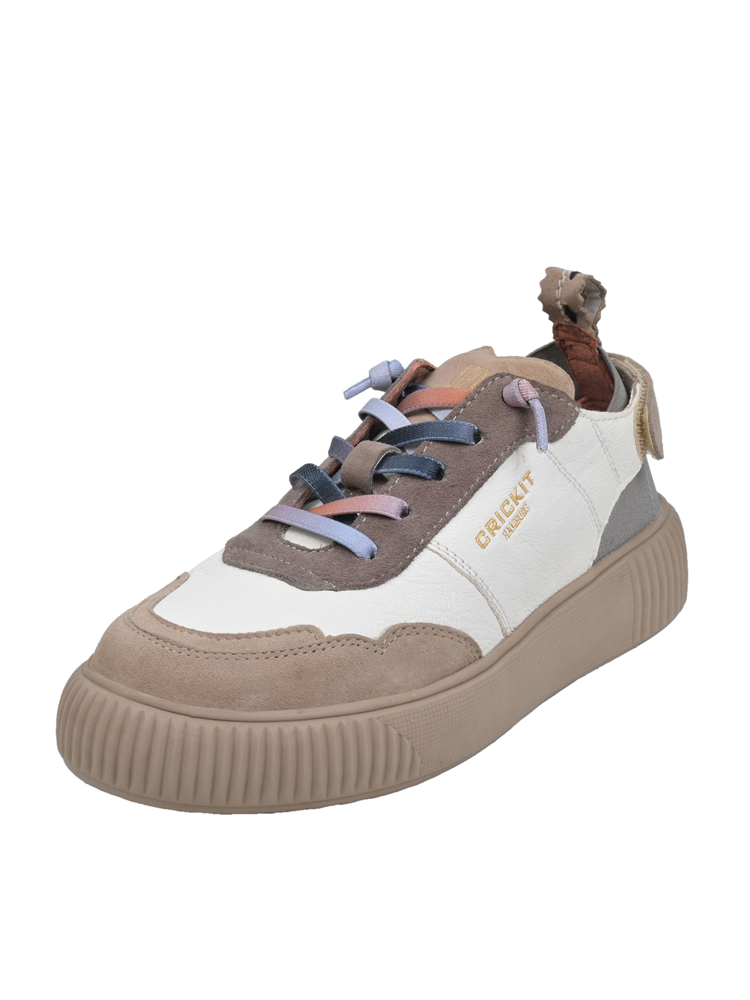 Crickit Sneakers laag ' PARIA ' in Beige: voorkant