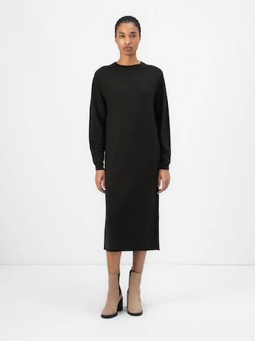 DRYKORN Knit dress 'RIMONE 10' in Brown: front