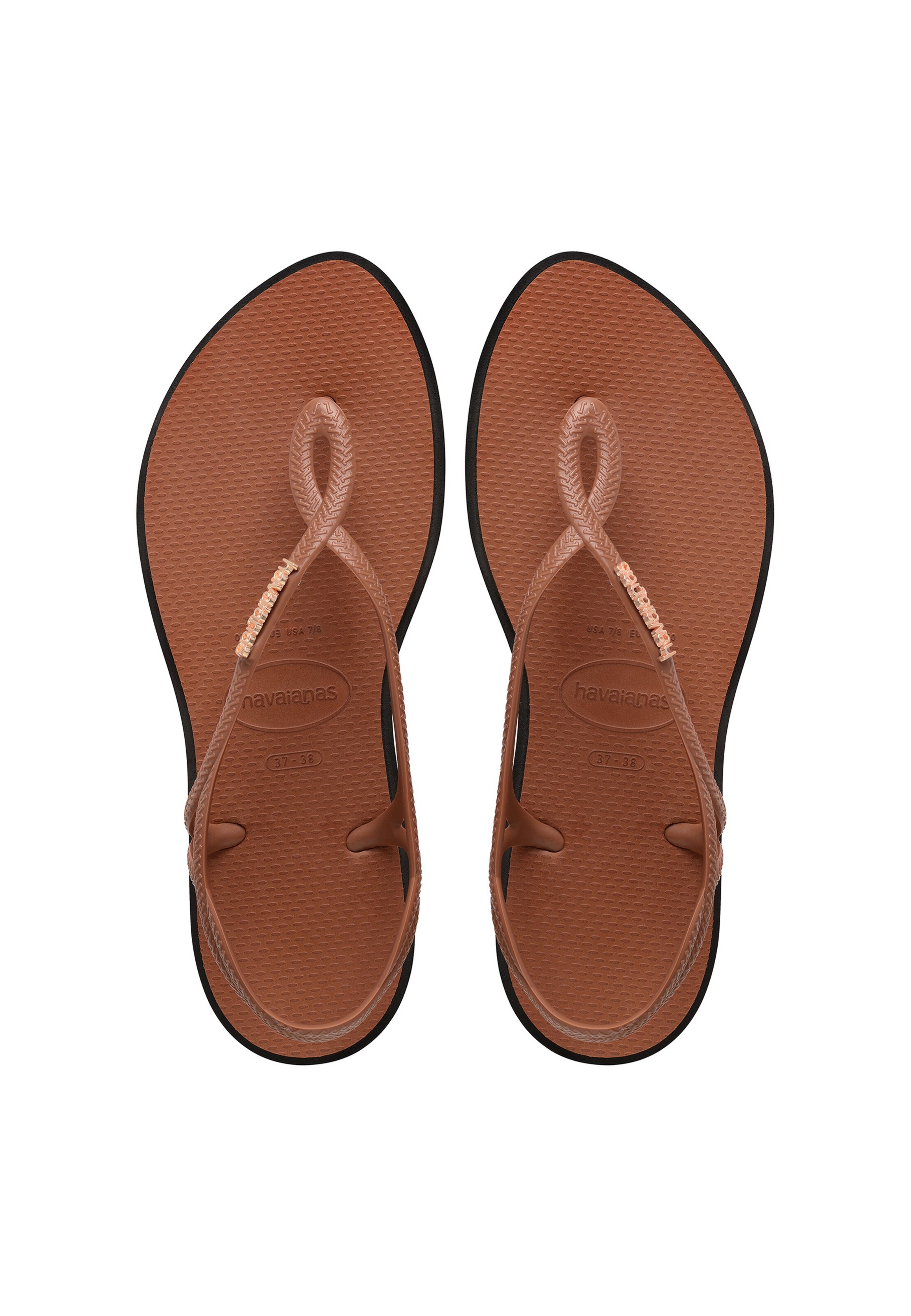 HAVAIANAS Ujjelválasztó-pántos szandál 'Luna Point' - barna