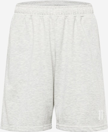 11 Degrees Regular Pants in Grey: front