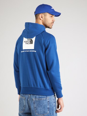 THE NORTH FACE Sweatshirt 'REDBOX' in Blauw: voorkant