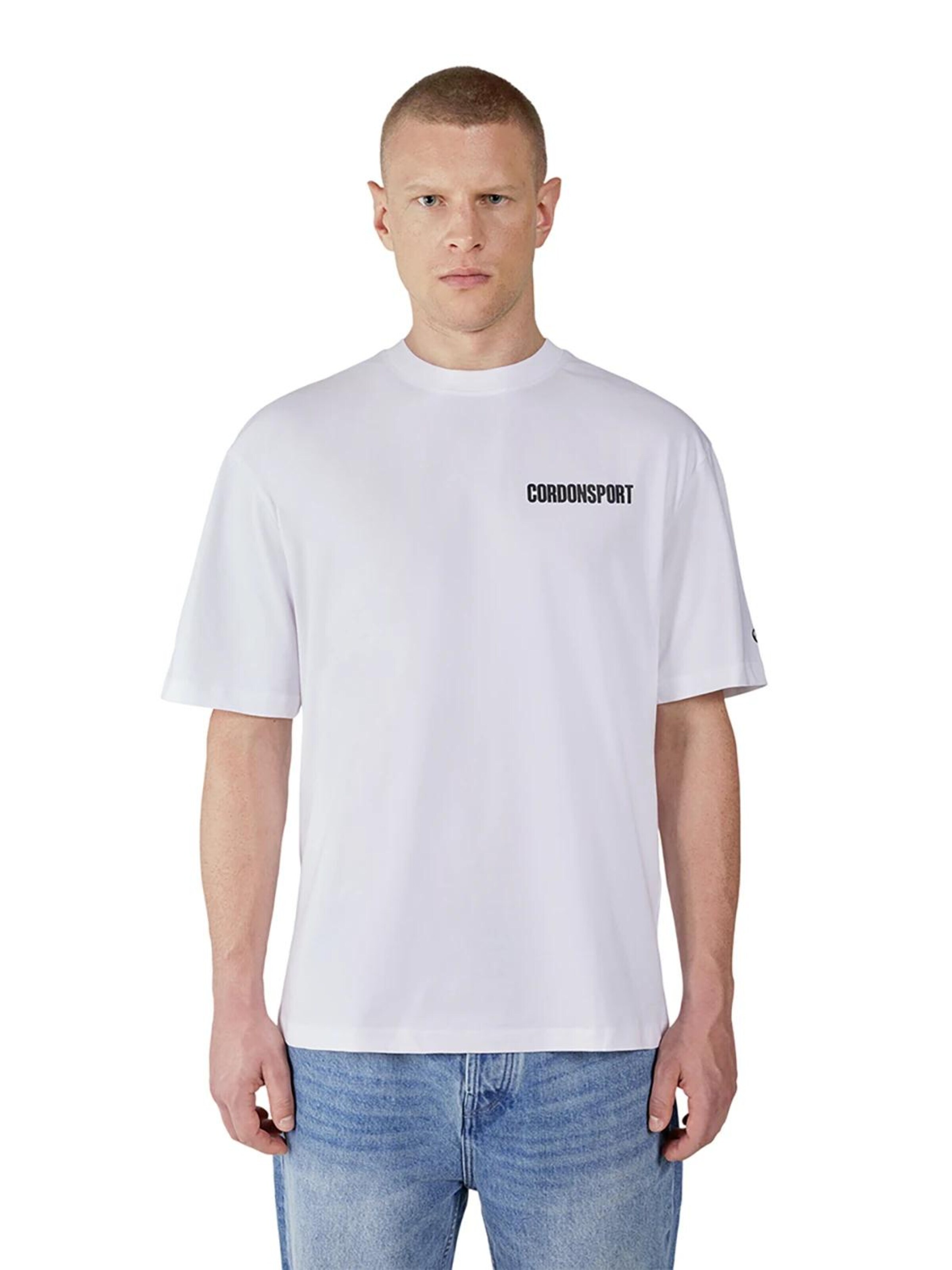 Cordon Sport Shirt 'Leon' in White