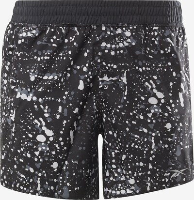 Reebok Sport Παντελόνι φόρμας 'Workout Ready' σε γκρι / μαύρο / λευκό, Άποψη προϊόντος