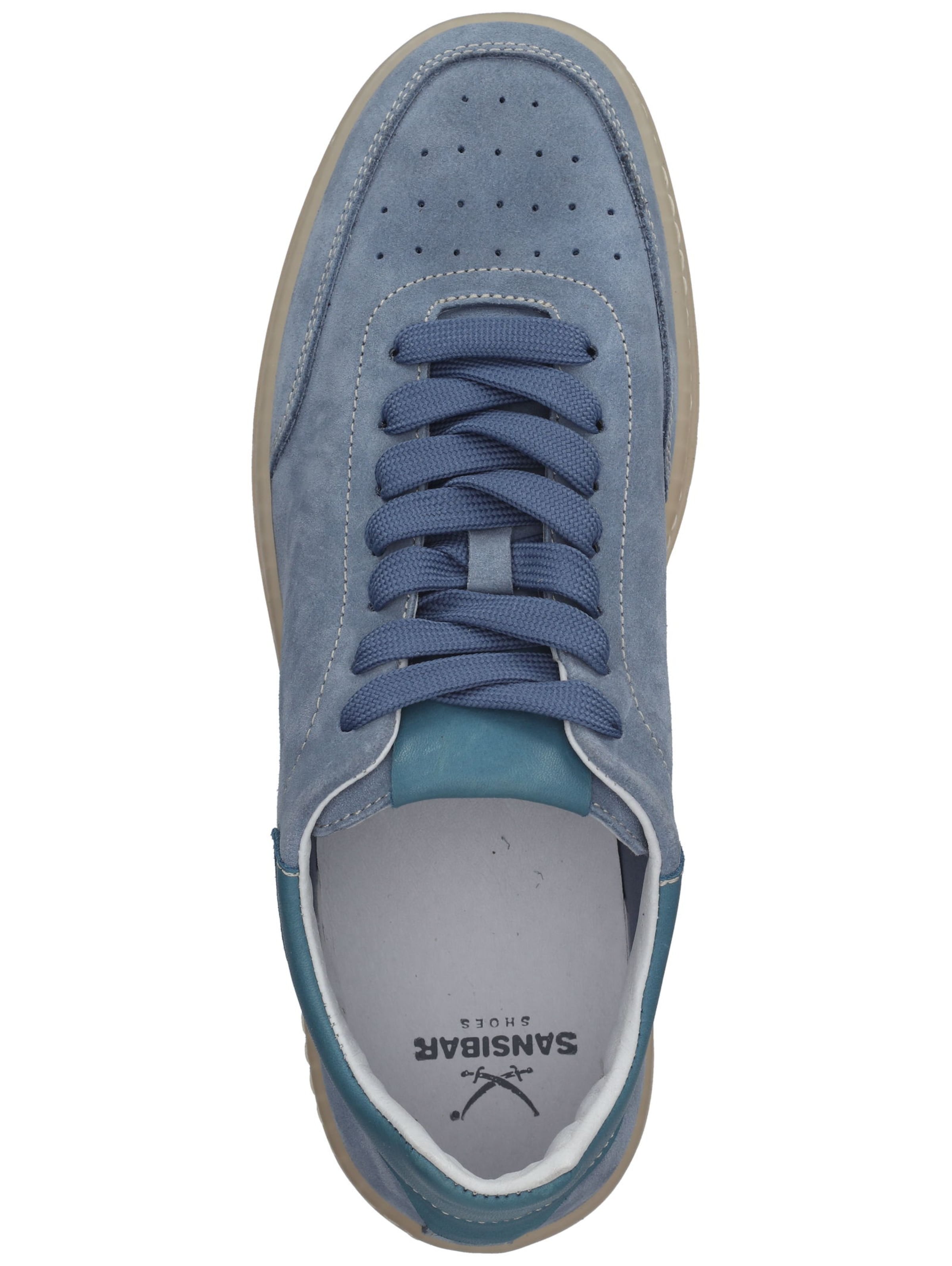 Baskets basses SANSIBAR en bleu