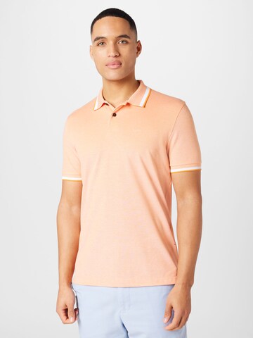 BOSS - Camisa 'Parlay' em laranja: frente