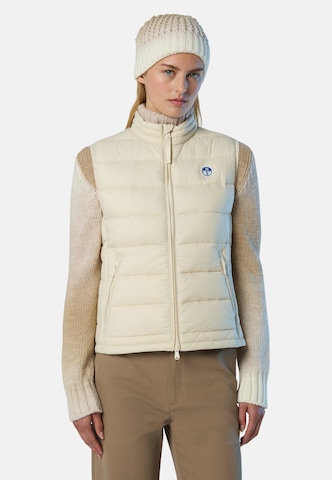 North Sails Bodywarmer 'Galia' in Beige: voorkant