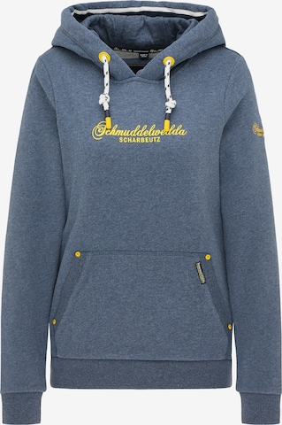 Schmuddelwedda Sweatshirt 'Scharbeutz' in Blue: front