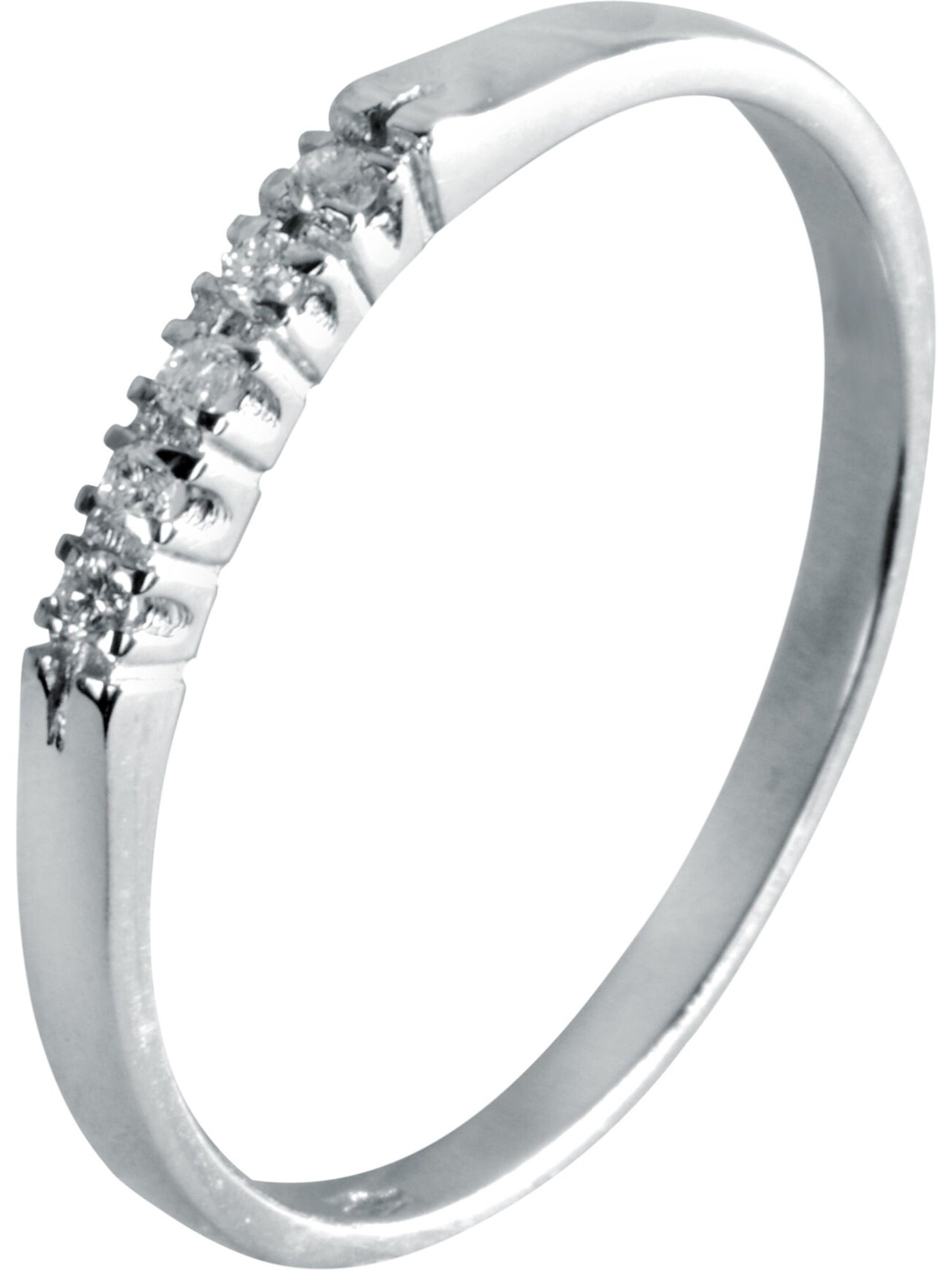 CHRIST Ring in Silber: Vorderseite