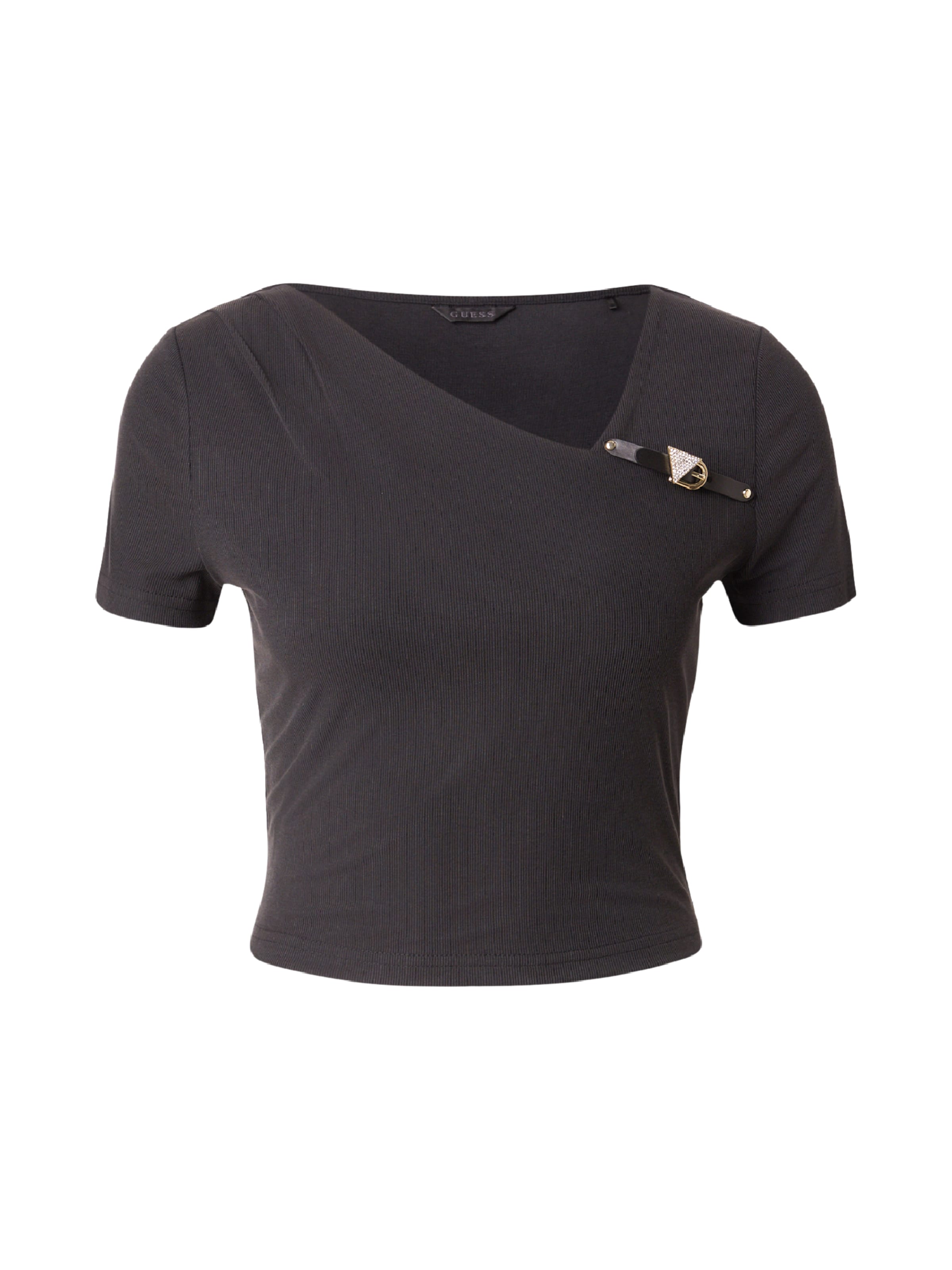 GUESS Shirt 'KAROLE' in Black: front
