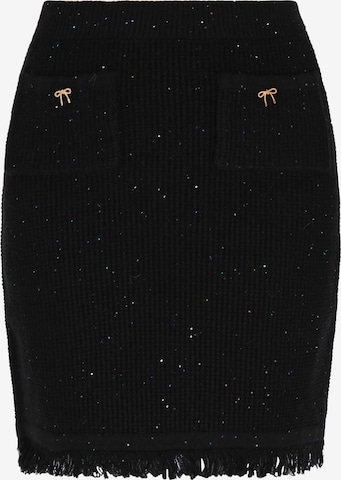 fainaSuknja - crna boja: prednji dio