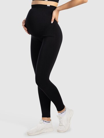 Smilodox Slimfit Leggings ' Lorraine ' in Zwart