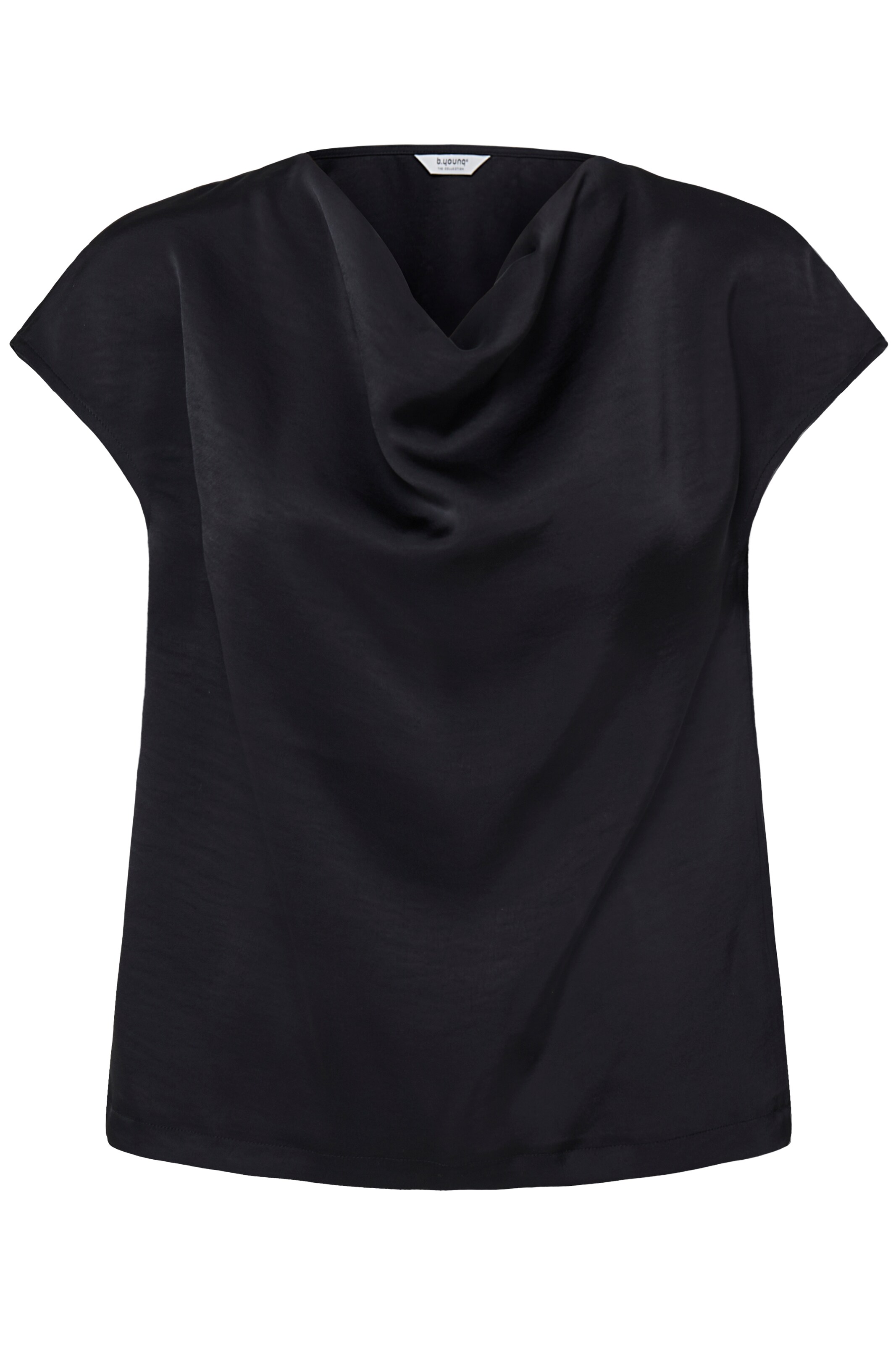 b.young Bluse 'BYISA' in Schwarz: Vorderseite