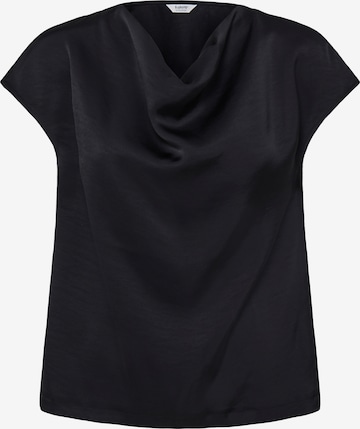 b.young Bluse 'BYISA' in Schwarz: Vorderseite