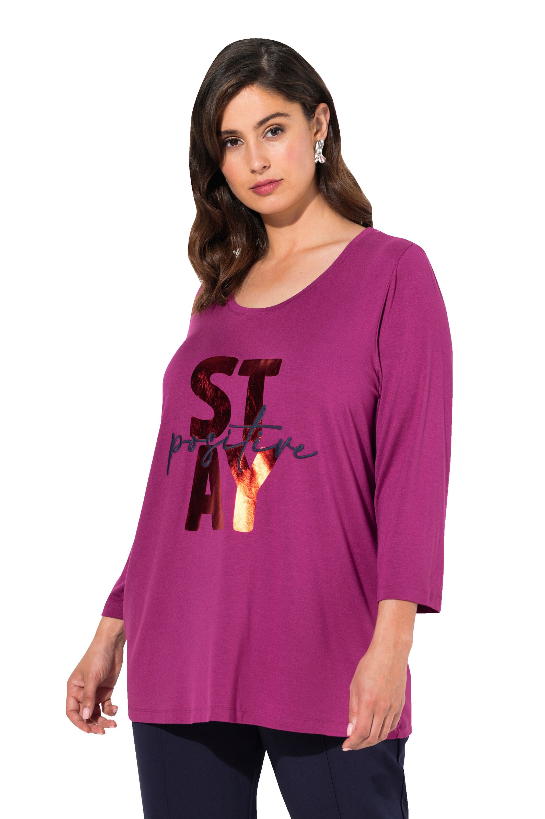 Ulla Popken Shirt in Pink: front