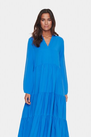 SAINT TROPEZ Shirt dress in Blue
