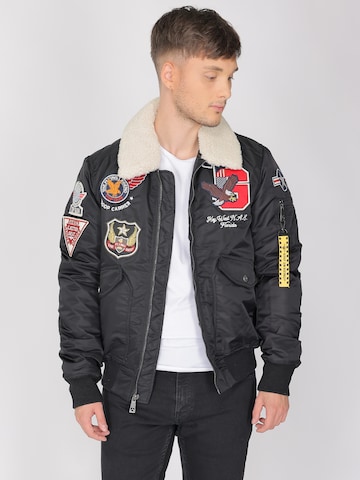 TOP GUN Übergangsjacke in Schwarz