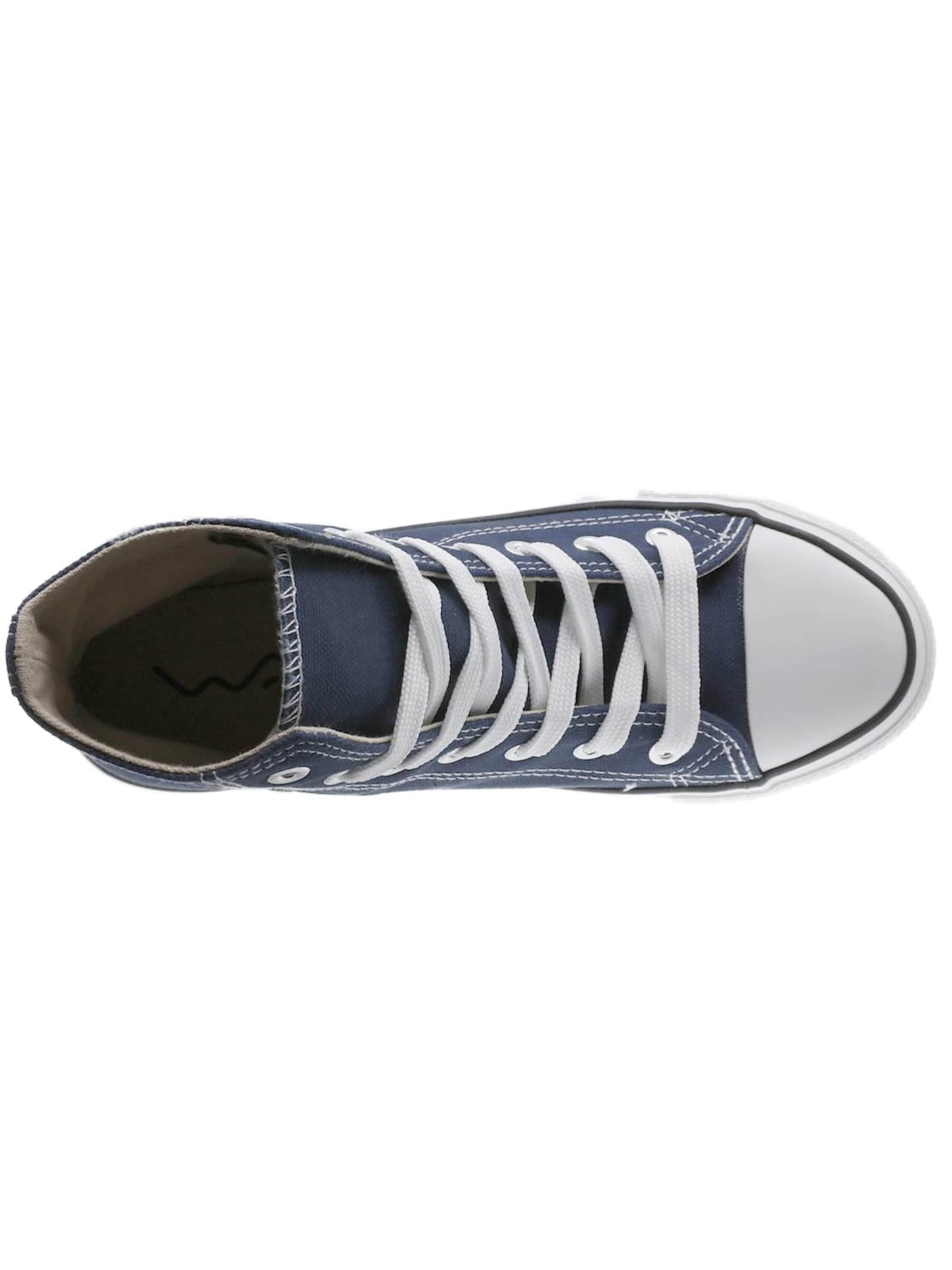 Sneaker 'Canvas Boot' di Beppi in blu