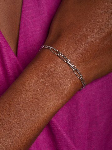 Lucardi Bracelet in Silver: front