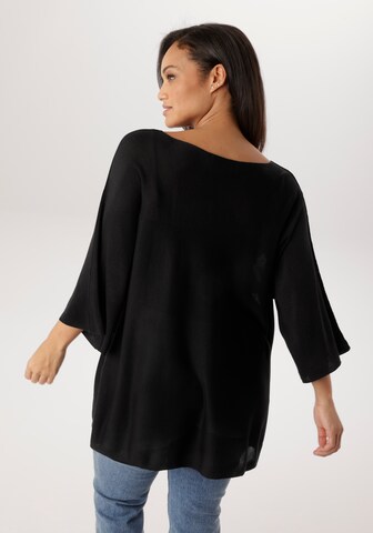 Aniston Pullover in Schwarz