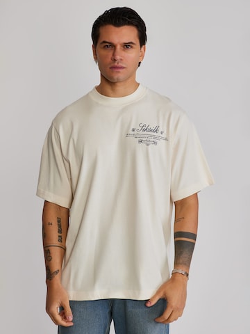 SikSilk Shirt in Beige: front