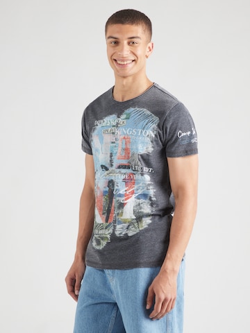 CAMP DAVID T-Shirt in Schwarz: Vorderseite