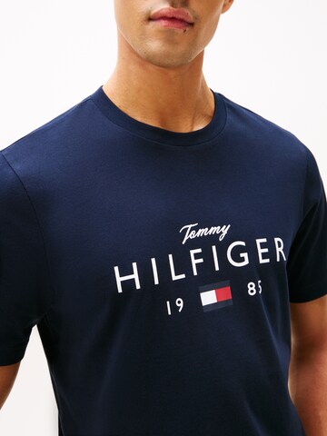 TOMMY HILFIGER Shirt 'BRAND LOVE' in Blauw