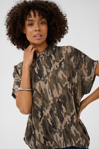 CULTURE Blouse 'Myra' in Groen