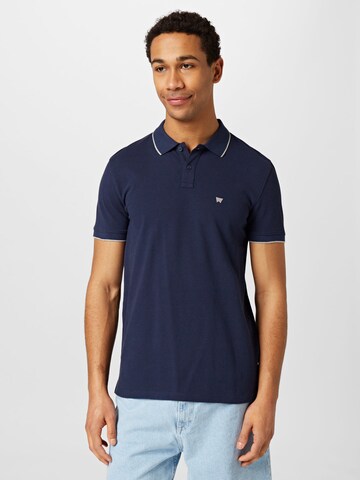 WRANGLER - Camiseta en azul: frente