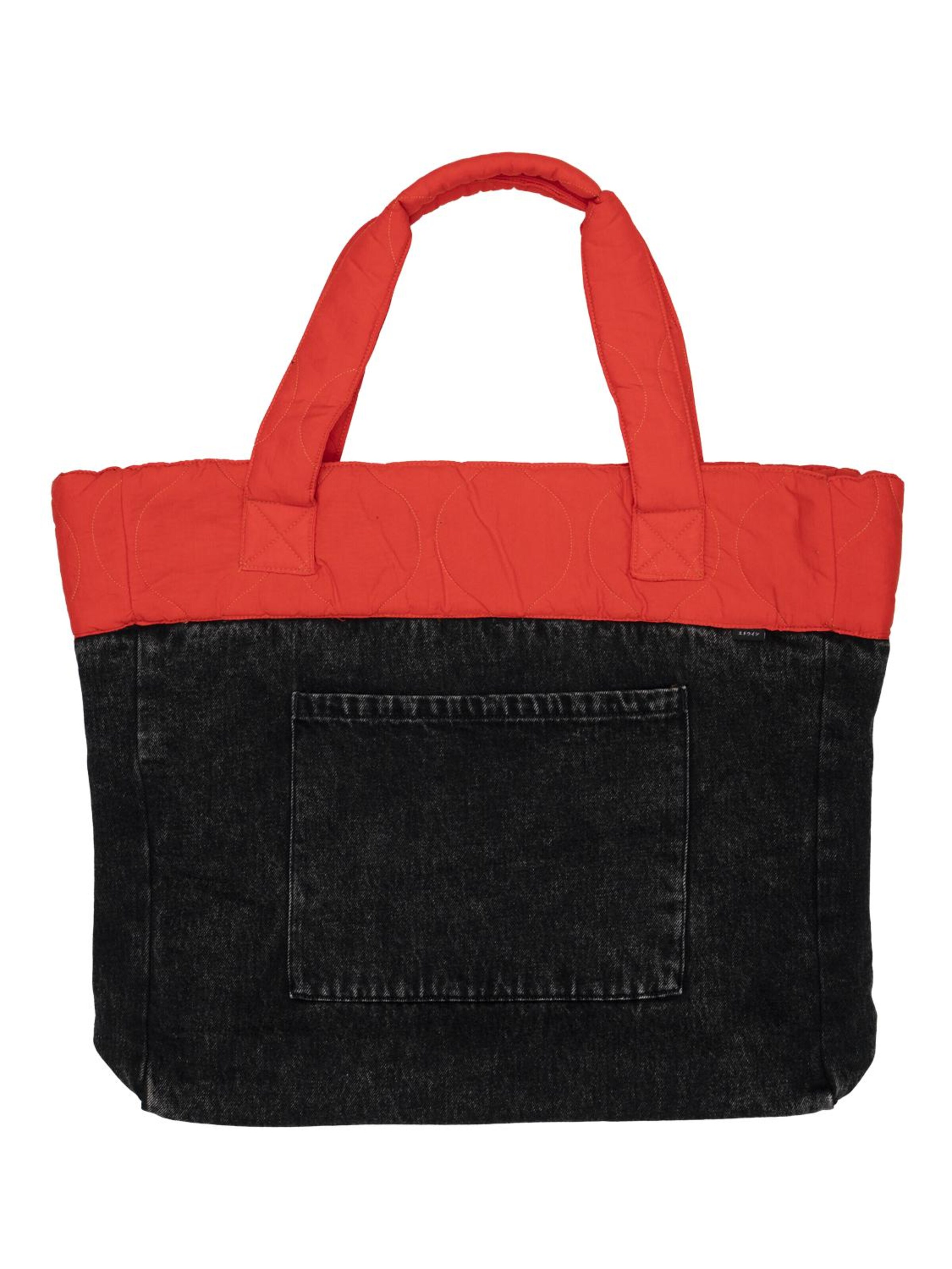 EDWIN Shopper in Black: front