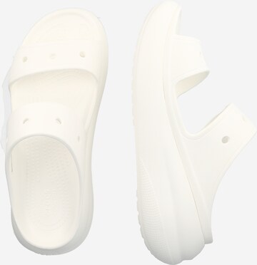 Zoccoletto 'Classic Crush' di Crocs in bianco