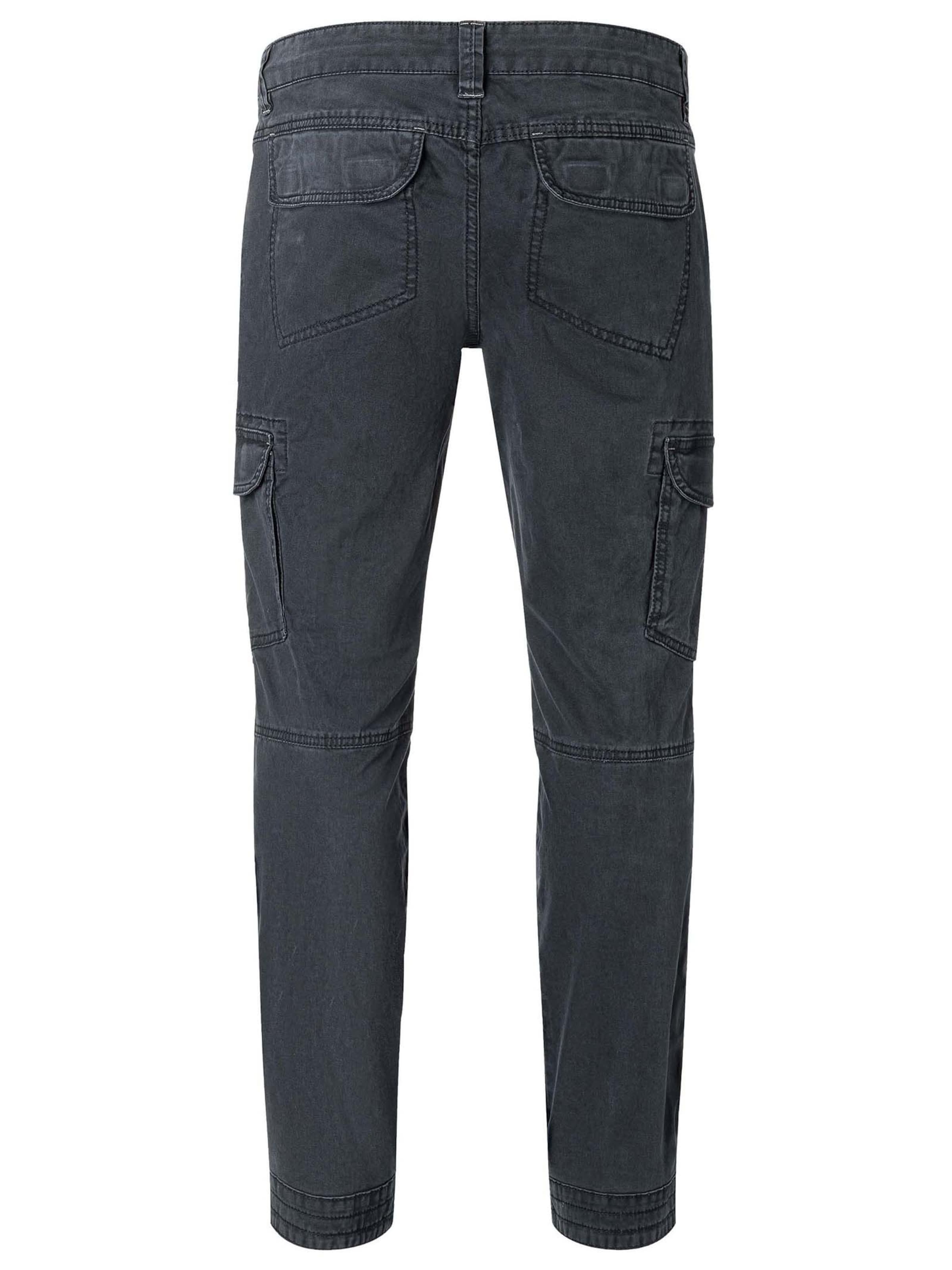 TIMEZONE Skinny Cargo Pants 'Regular BenTZ' in Blue