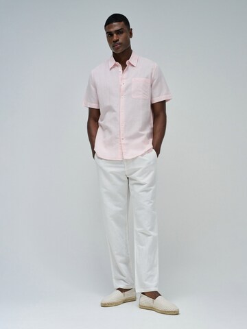 Coupe regular Chemise 'Birmingham' Salsa Jeans en rose