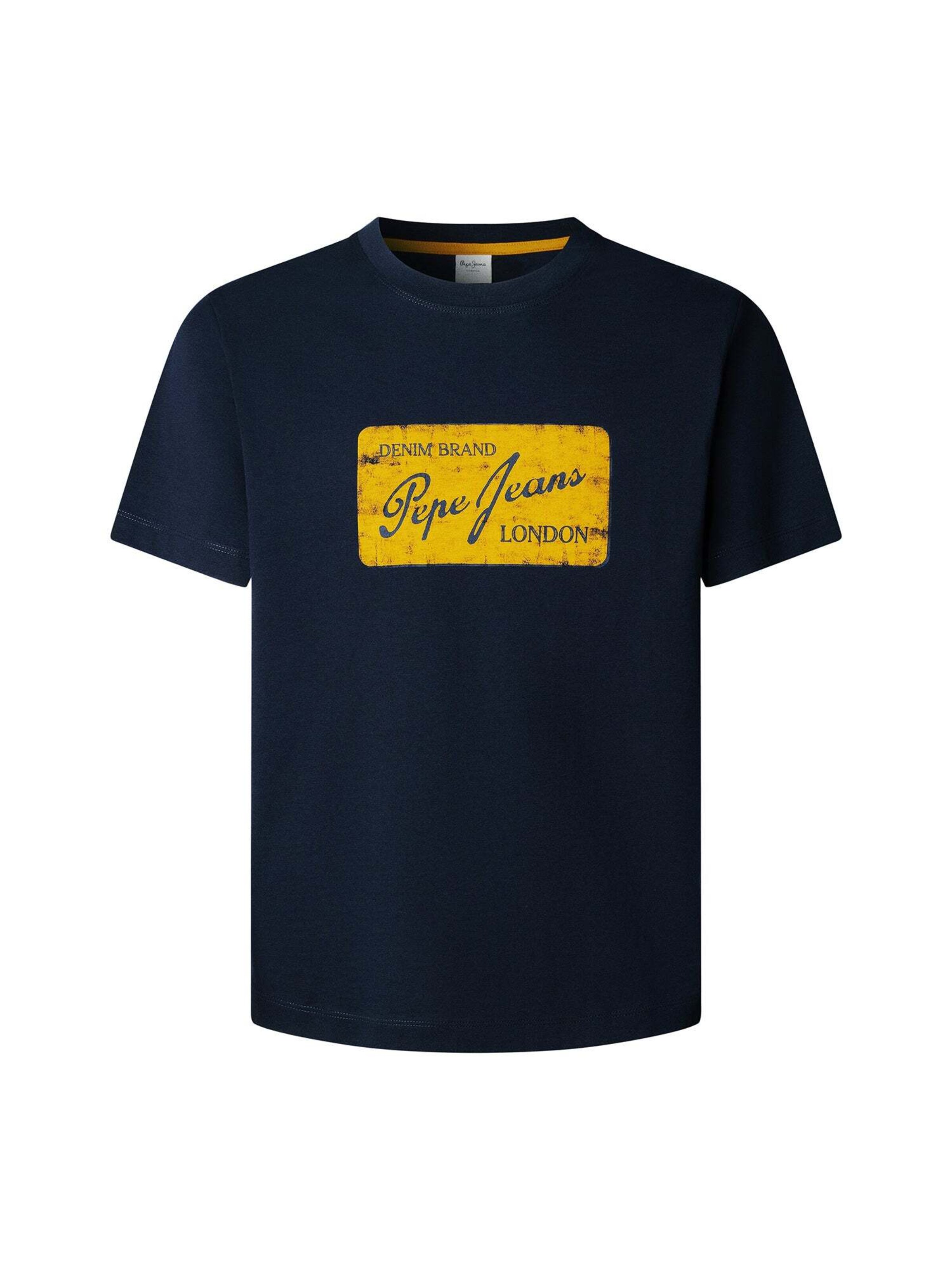 T-Shirt 'Suen' Pepe Jeans en bleu : devant