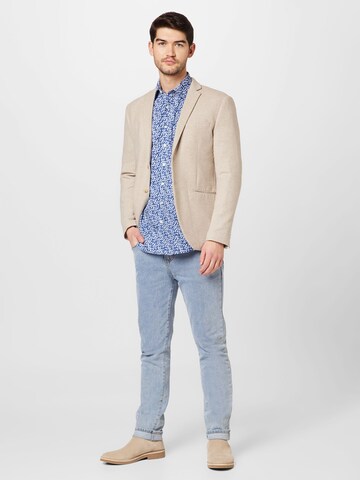 Jack's Regular Fit Hemd in Blau