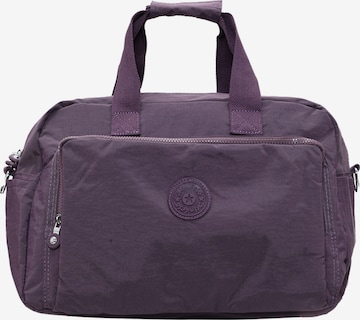 Mindesa Travel Bag in Purple: front
