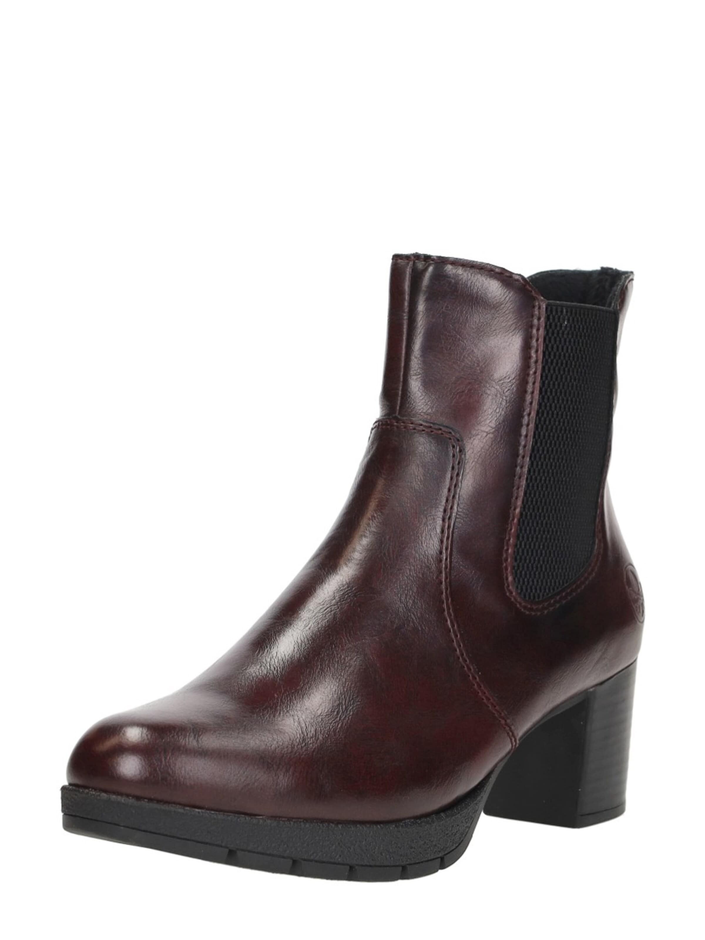 Rieker Chelsea boots in Rood