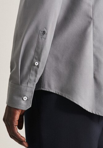 SEIDENSTICKER Regular Fit Hemd in Grau
