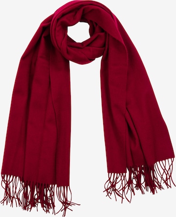 Sciarpa di CASH-MERE.CH in rosso: frontale