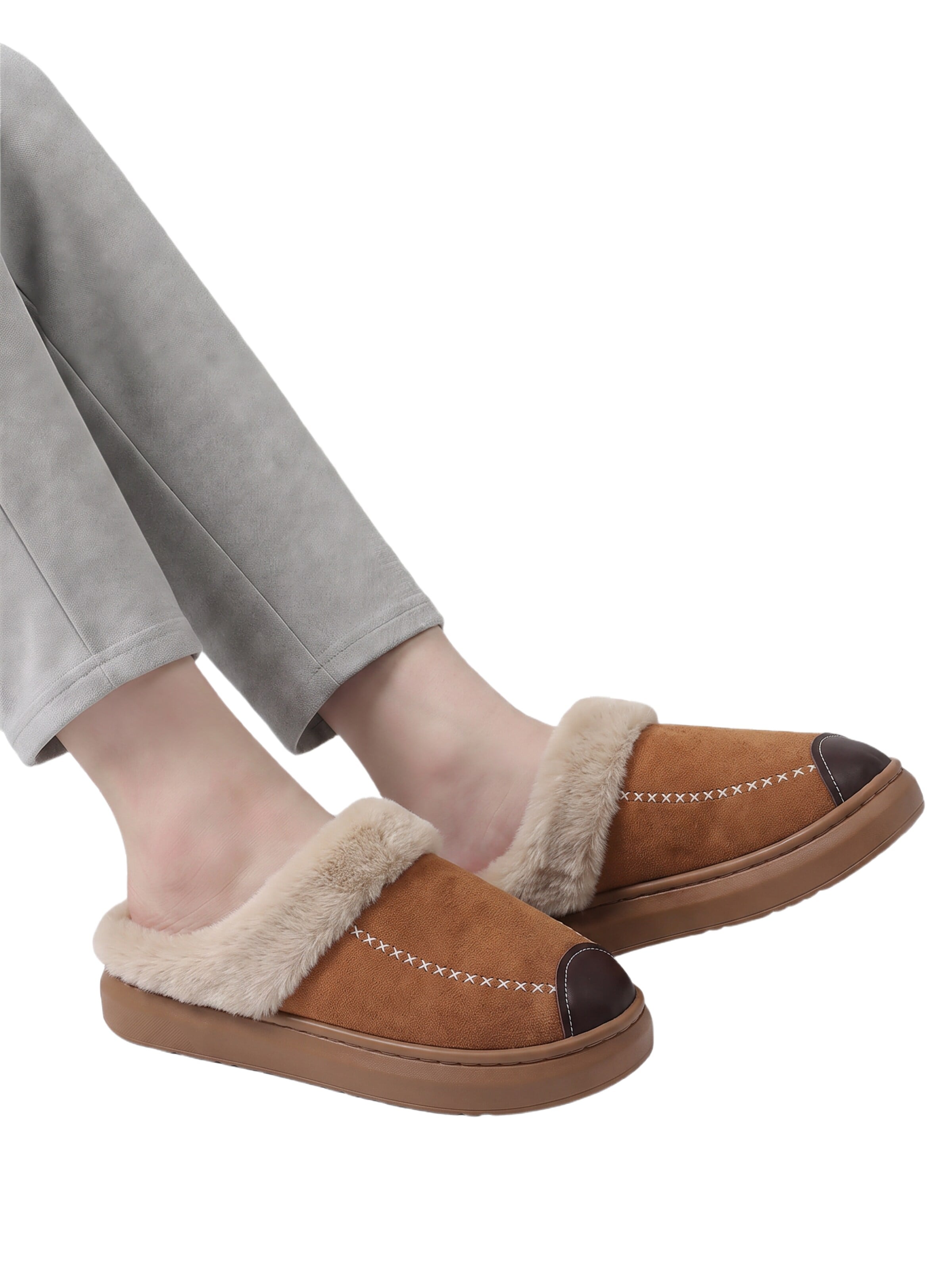 BONVERANO Slippers in Brown