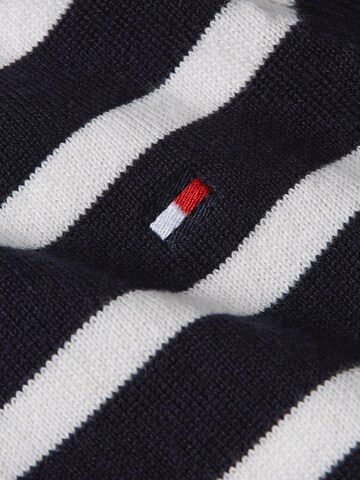 TOMMY HILFIGER Strickkleid in Blau