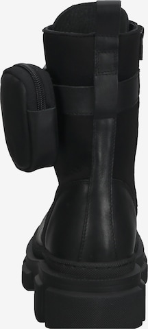 ILC Lace-Up Ankle Boots in Black