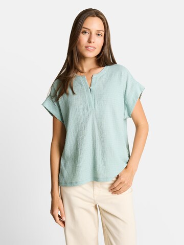TOM TAILOR Shirt in Blue: front
