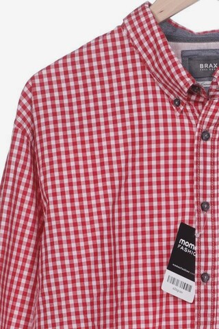 BRAX Button Up Shirt in XXL in Red