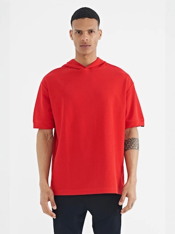 Tommy Life - Camisa em vermelho: frente